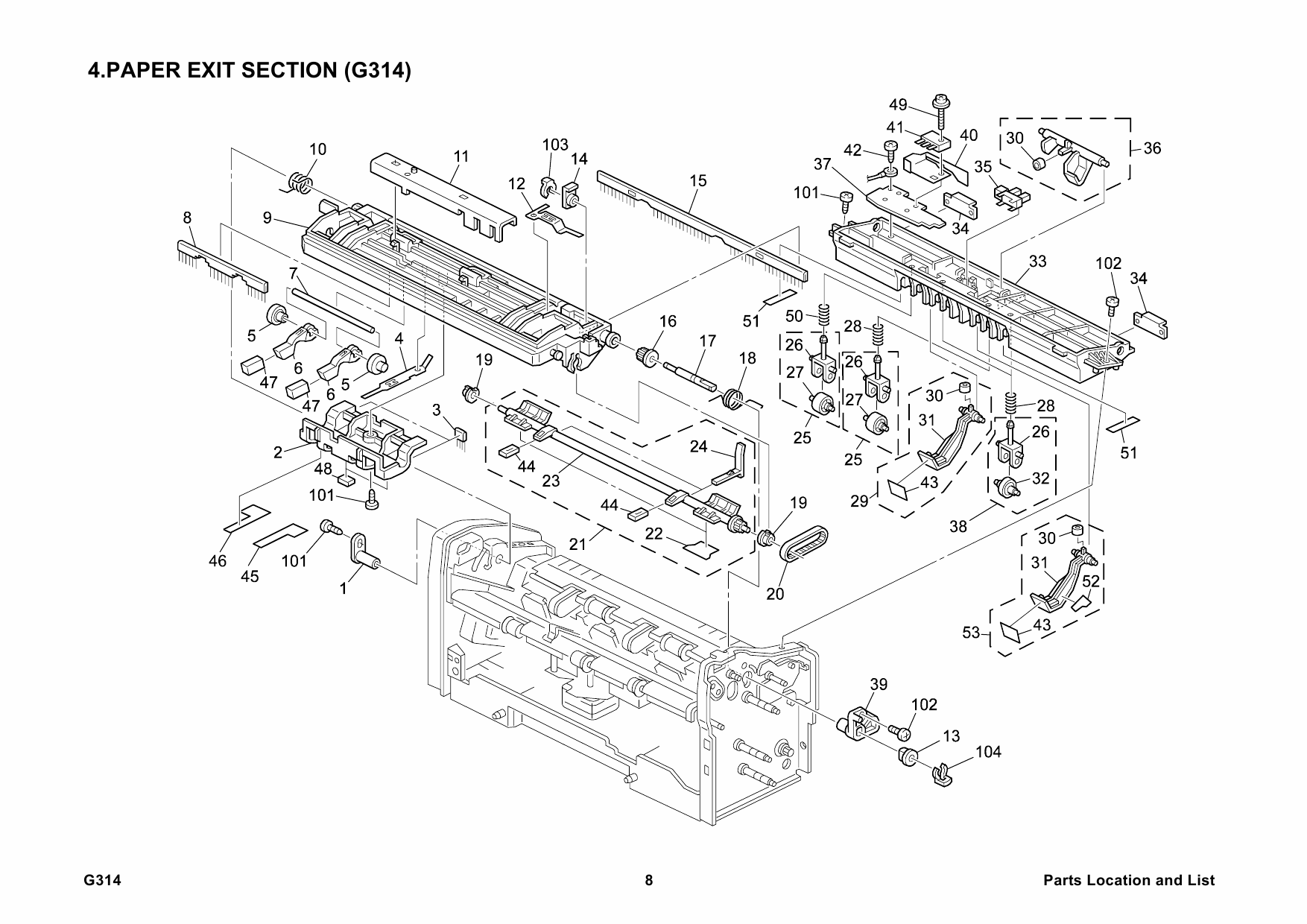 RICOH Options SR780 G314 Parts Catalog PDF download-5 RICOH Options SR780 G314 Parts Catalog PDF download-5